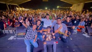 Serunya Sehari Bersama Repvblik Band di Desa Talang Bukit, Bahar Utara